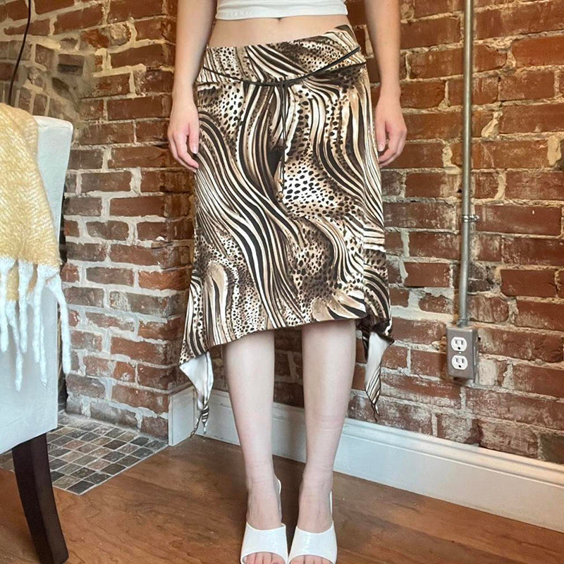 Syeda Exotic Midi Skirt