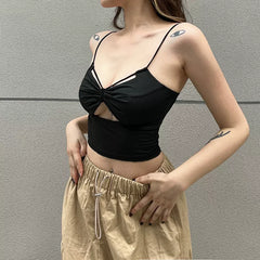 Nesli Strappy Crop Top