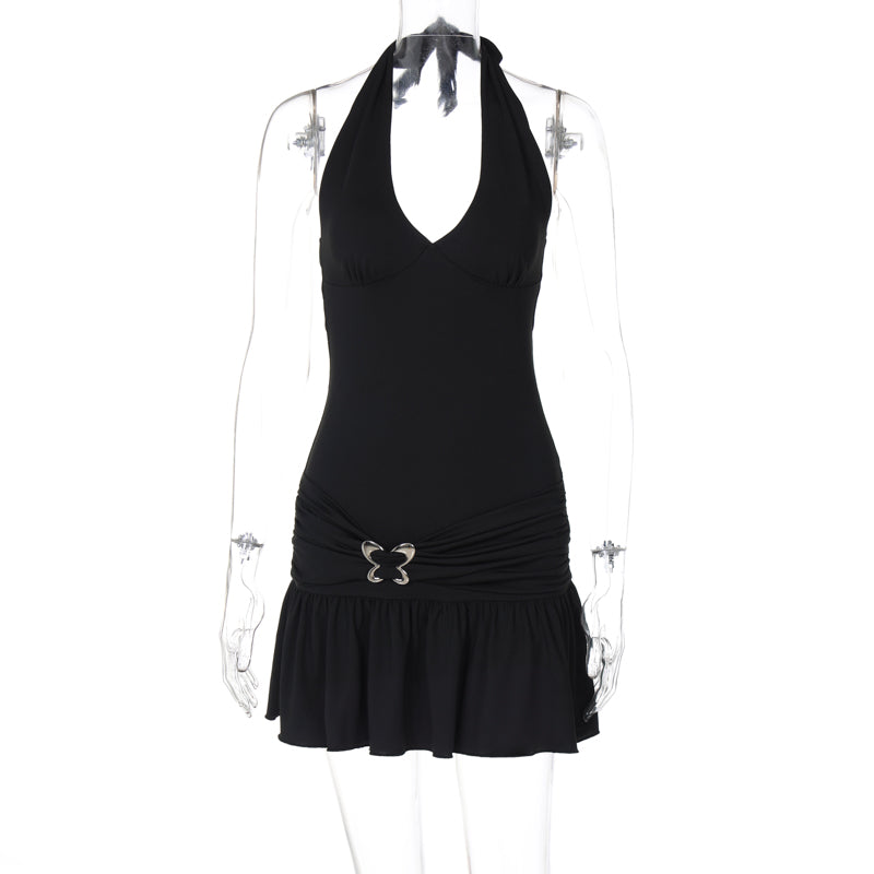 Cosima Halter Mini Dress