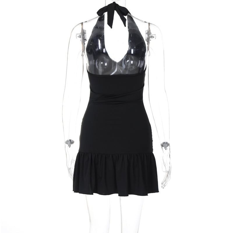 Cosima Halter Mini Dress