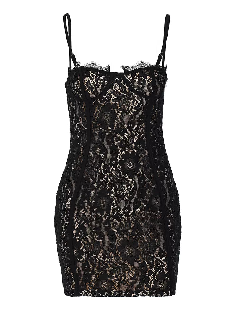 Twila Lace Mini Dress