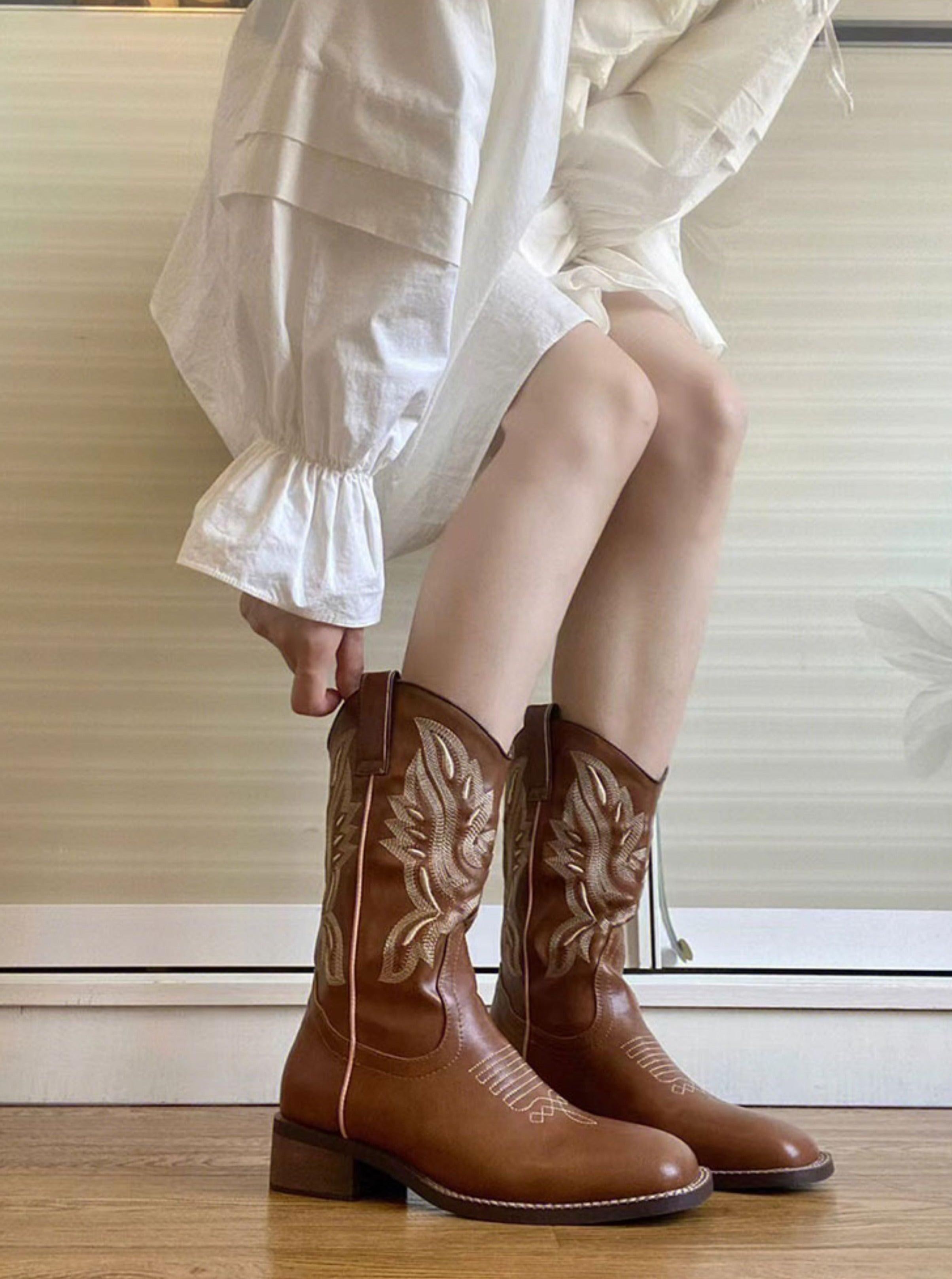 Eunice Western Cowboy Boots