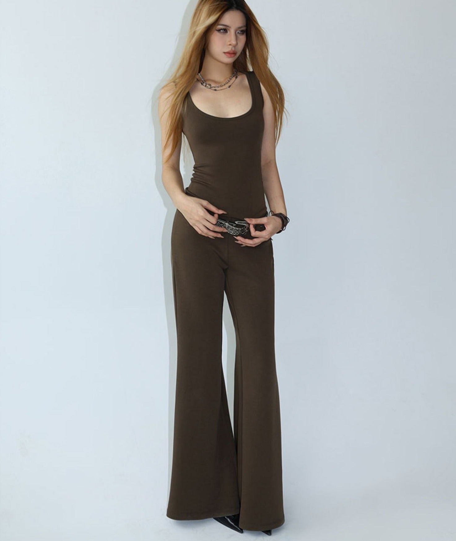 Kandice Top & Flare Pants Set