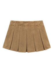 Paulina Pleated Mini Skirt