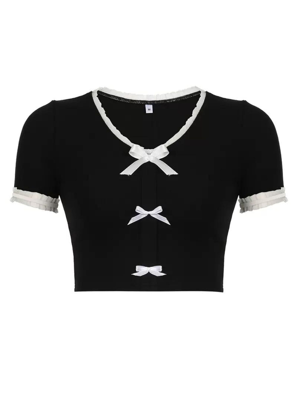 Yumi Short Sleeve Crop Top