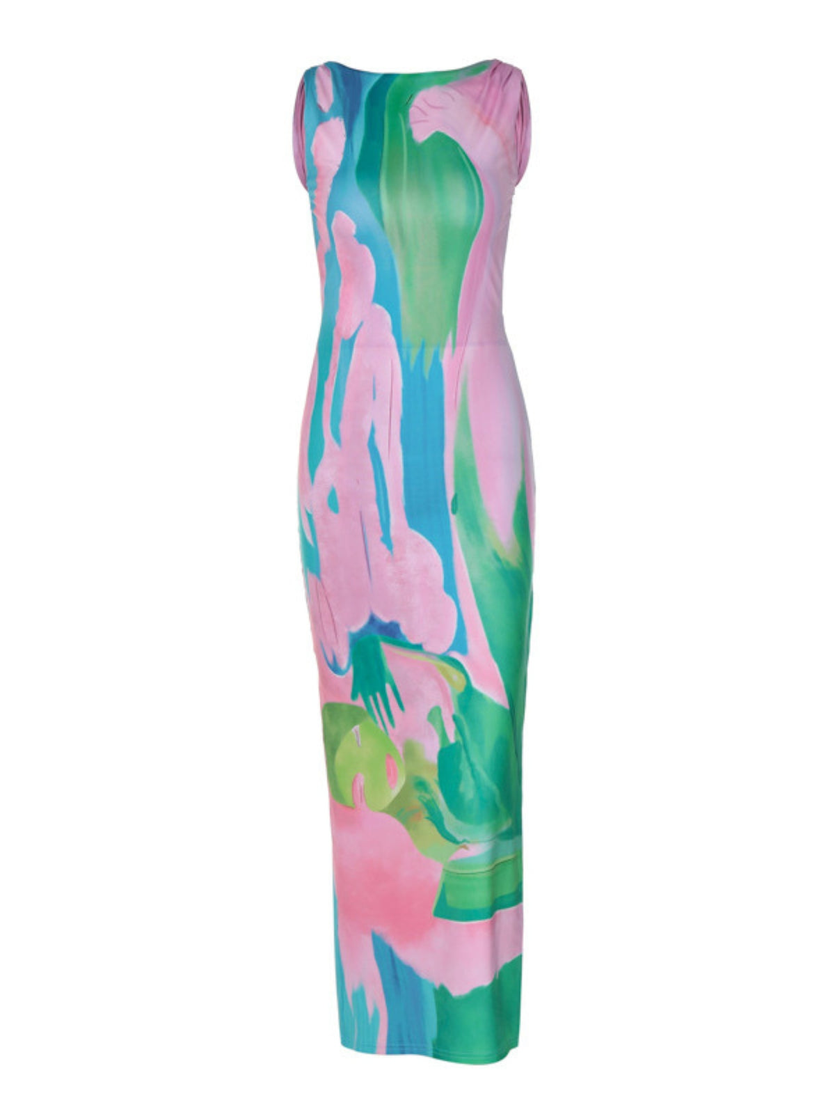 Metztli Printed Maxi Dress