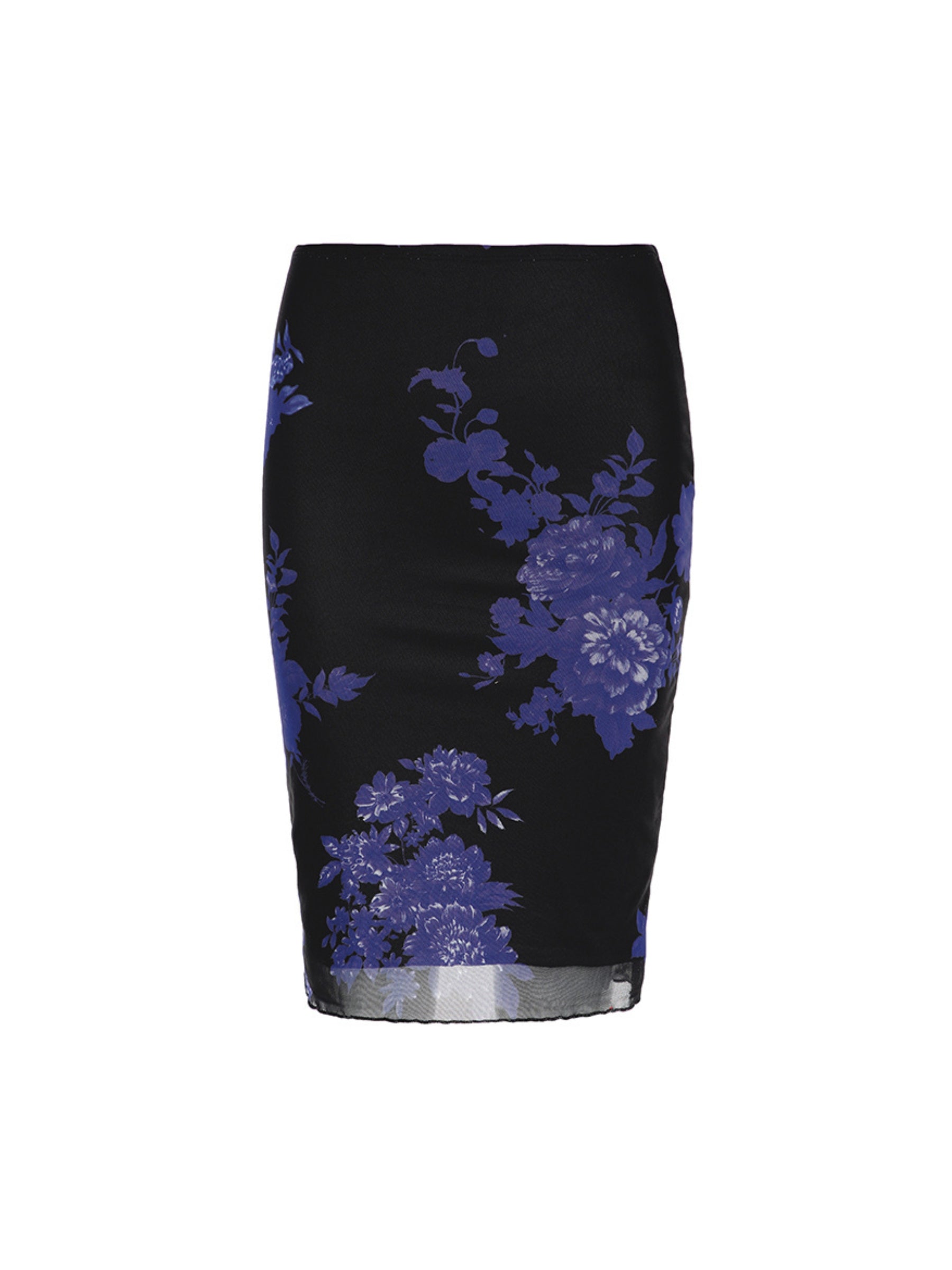 Audrie Mesh Midi Skirt