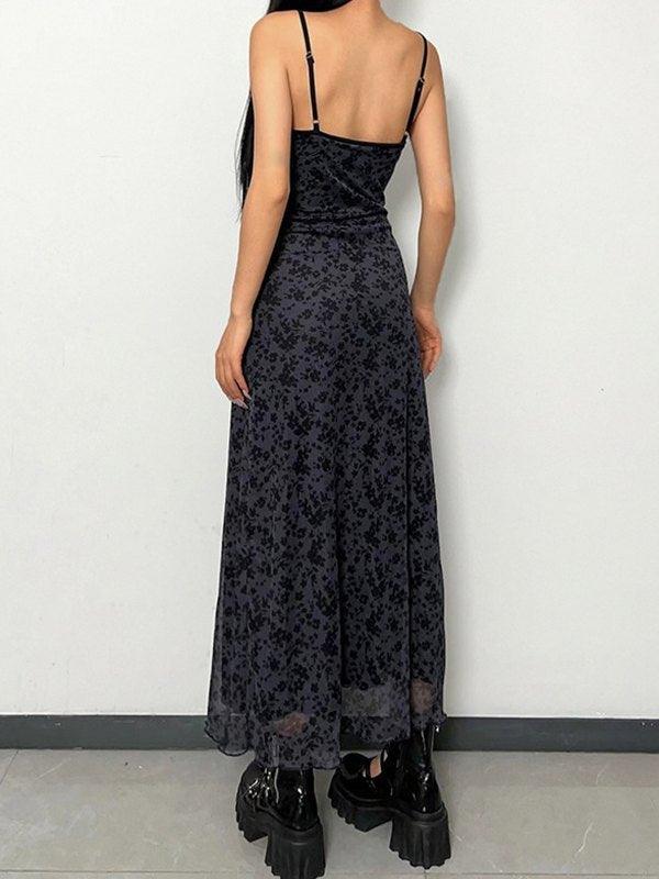 Generous Collar Sexy Slim Maxi Dresses