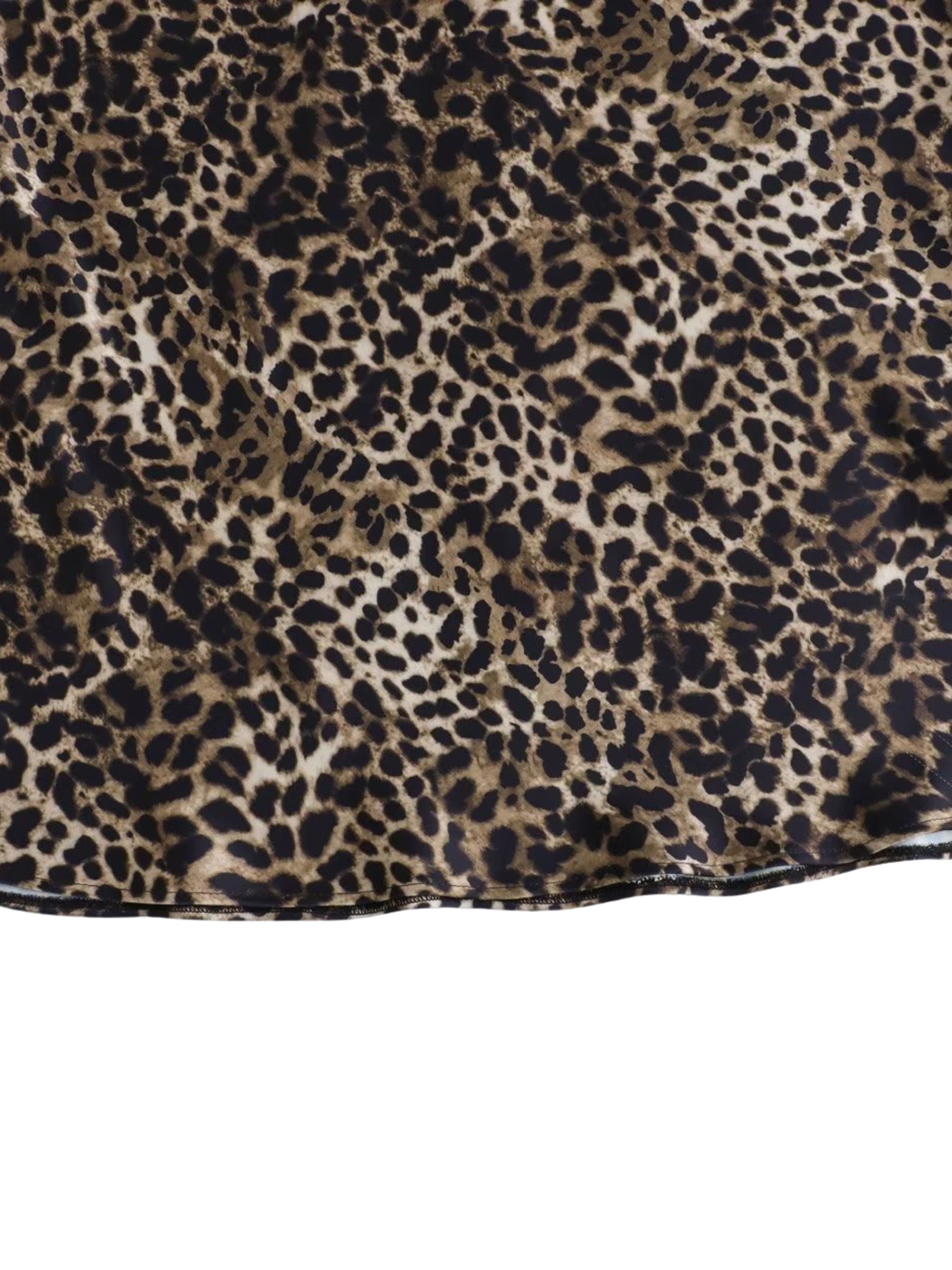 Ikhlas Leopard Print Maxi Skirt