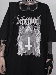 Men's Gothic Ancient Cross Graphic Tee - HouseofHalley