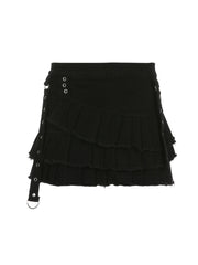 Charlotte Multi-Layered Pleated Skirt