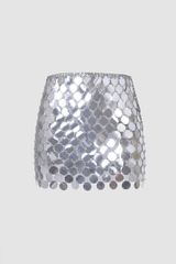 Sequined Mini Skirt - HouseofHalley