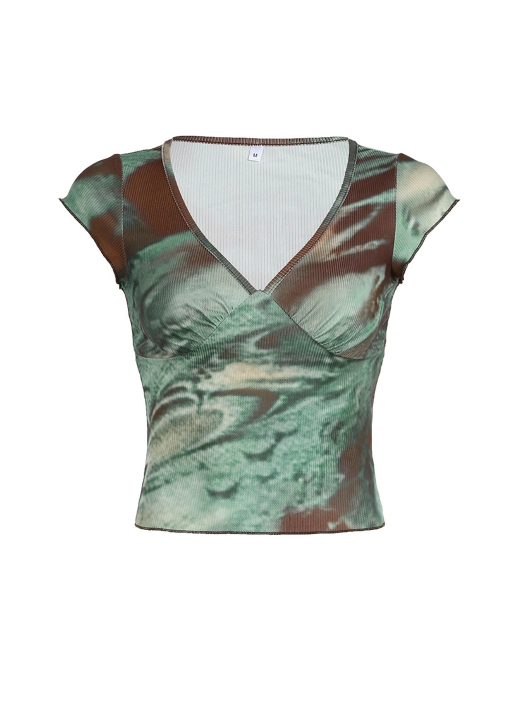 Skai Tie-Dye Crop Top