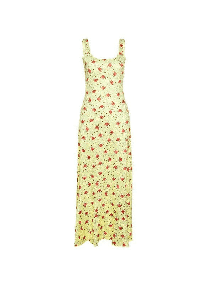 Summer Floral Print Maxi Dress - HouseofHalley