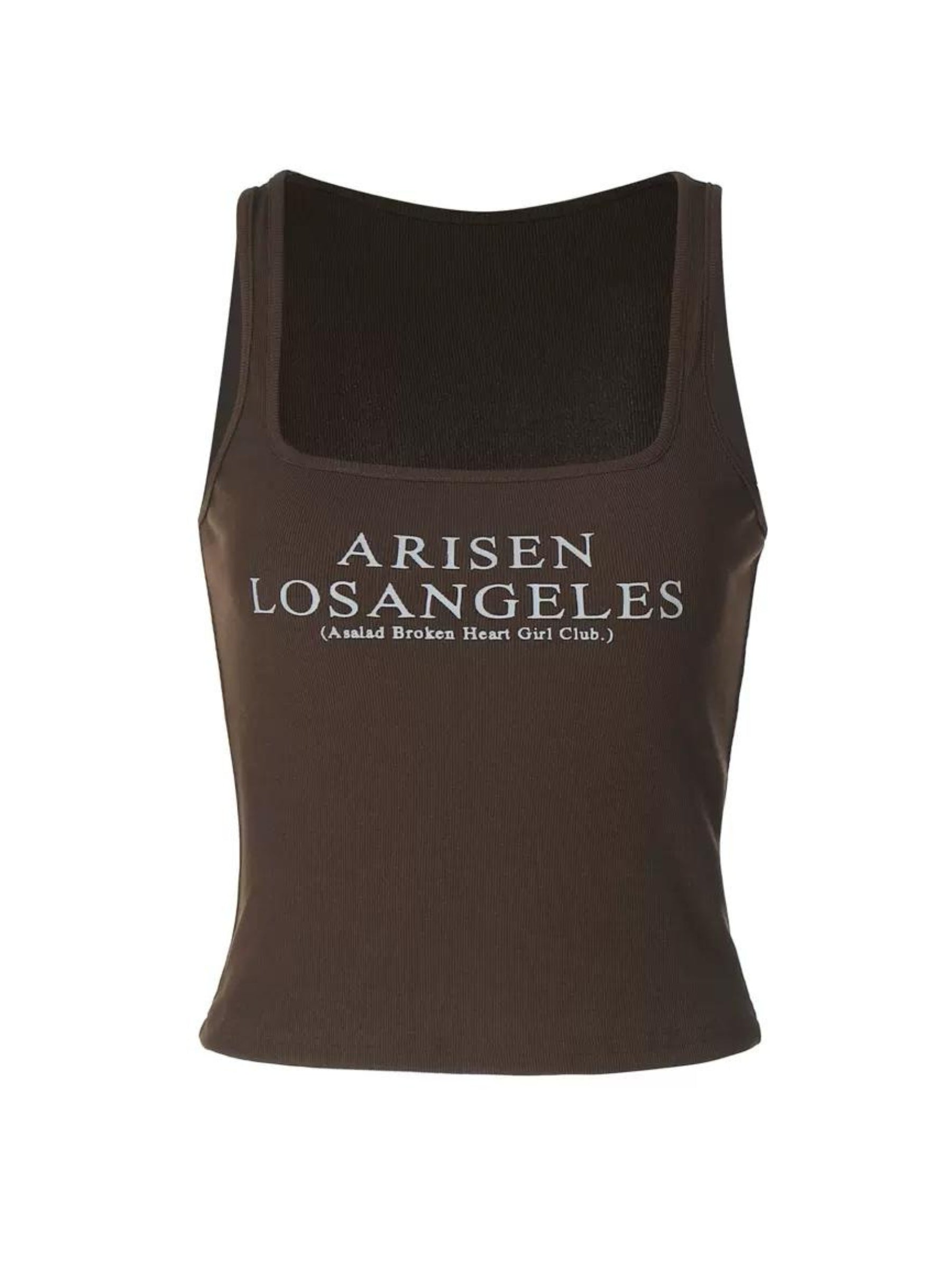 Los Angeles Letter Print Tank Top