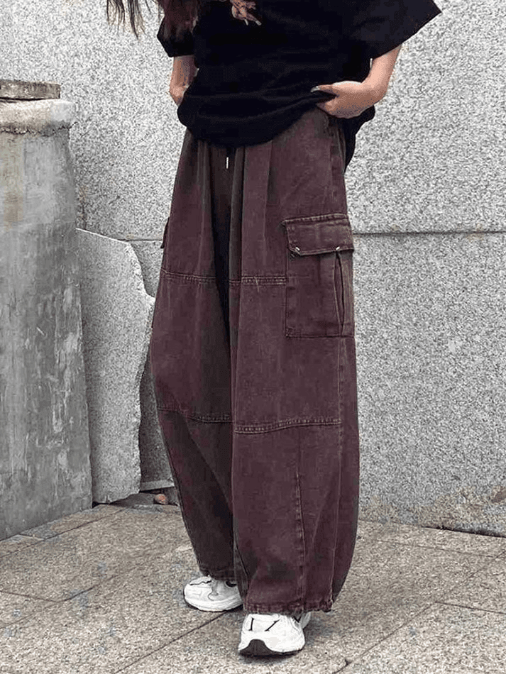 Vintage Baggy Cargo Jeans