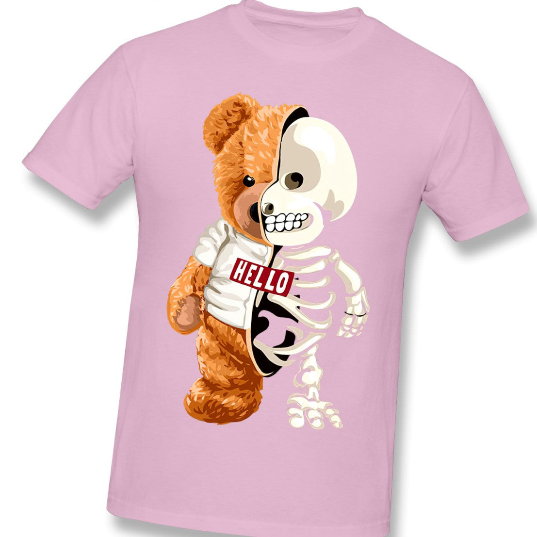 Skull Teddy Bear Skeleton T-Shirt