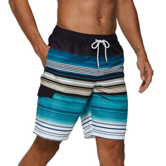 Lines Aesthetic Waterproof Beach Shorts