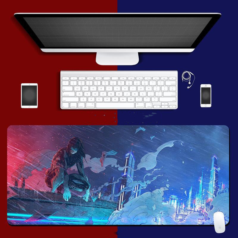 Cyberpunk Gaming Mouse Pad