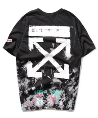 X Off Street dance T-shirt men