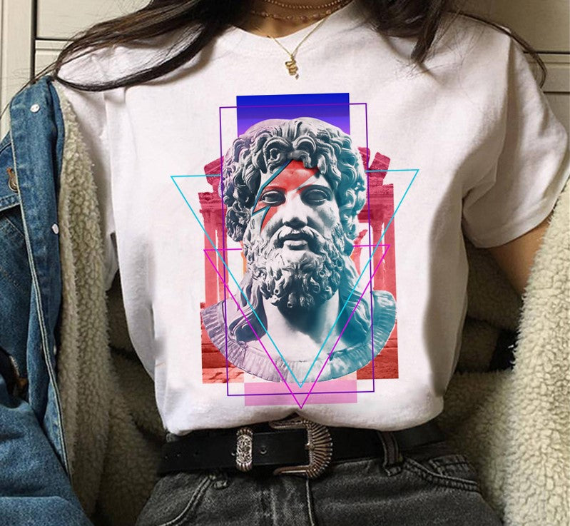 Vaporwave Statue 90s T-Shirt