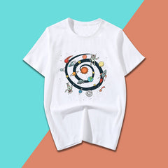 Solar System Cartoon T-shirt