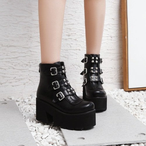 Platform Urban Style Boots