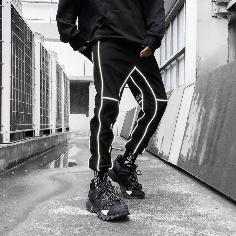 Futuristic Reflective Sweatpants