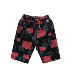 Square And Blocks Fashion Beach Shorts