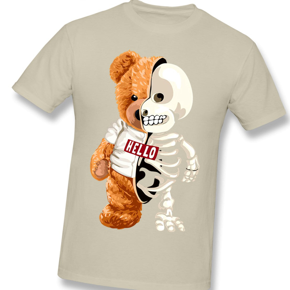 Skull Teddy Bear Skeleton T-Shirt