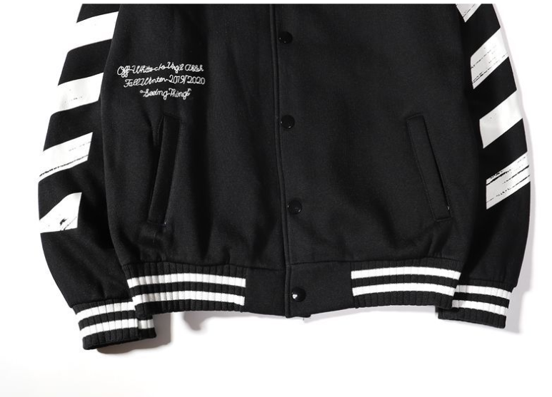 Arrow baseball button Jacket