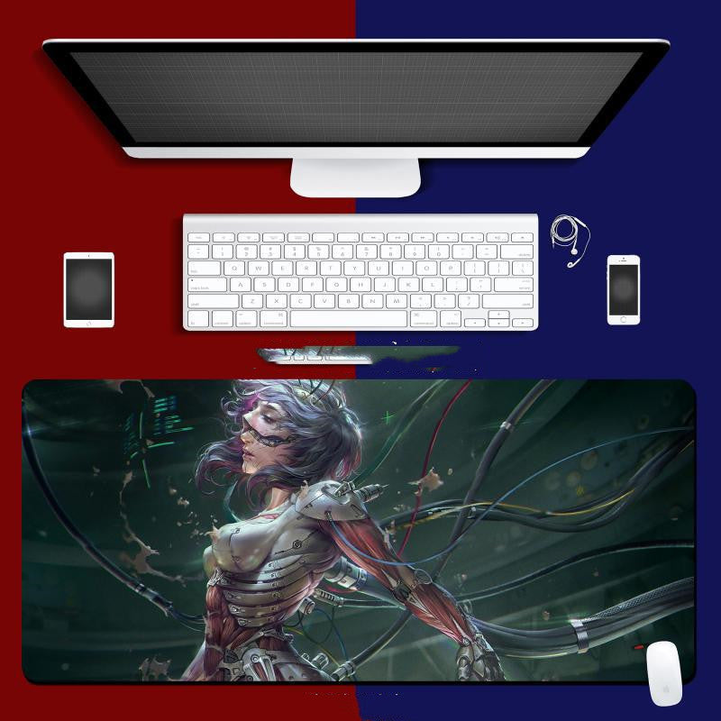 Cyberpunk Gaming Mouse Pad