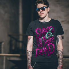 Shred Till Your Dead Metalcore T-shirt