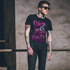 Shred Till Your Dead Metalcore T-shirt