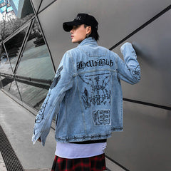 Hello Bileh Demon Denim Jacket