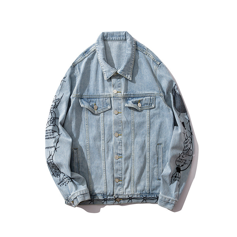 Hello Bileh Demon Denim Jacket