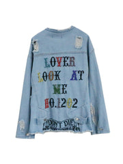 Lover Look At Me Denim Jacket