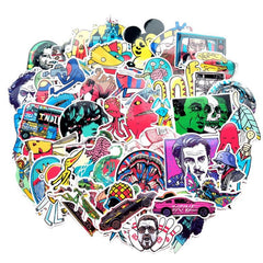 Colorful Grafitti Stickers Pack