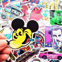 Colorful Grafitti Stickers Pack