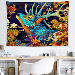 Japanese Style Tapestry Wall