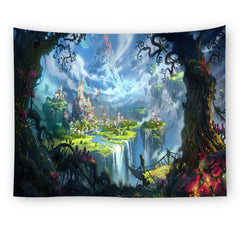 Wood and Forest Artistic Full Color Tapestry