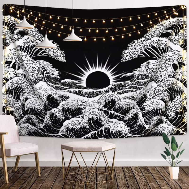 Galaxy Moon & Sun Wall Tapestry