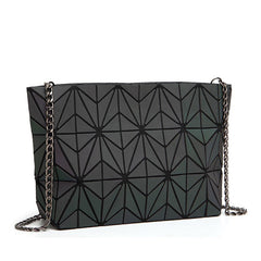 Geometric Luminous Fashion Shoulder Bag