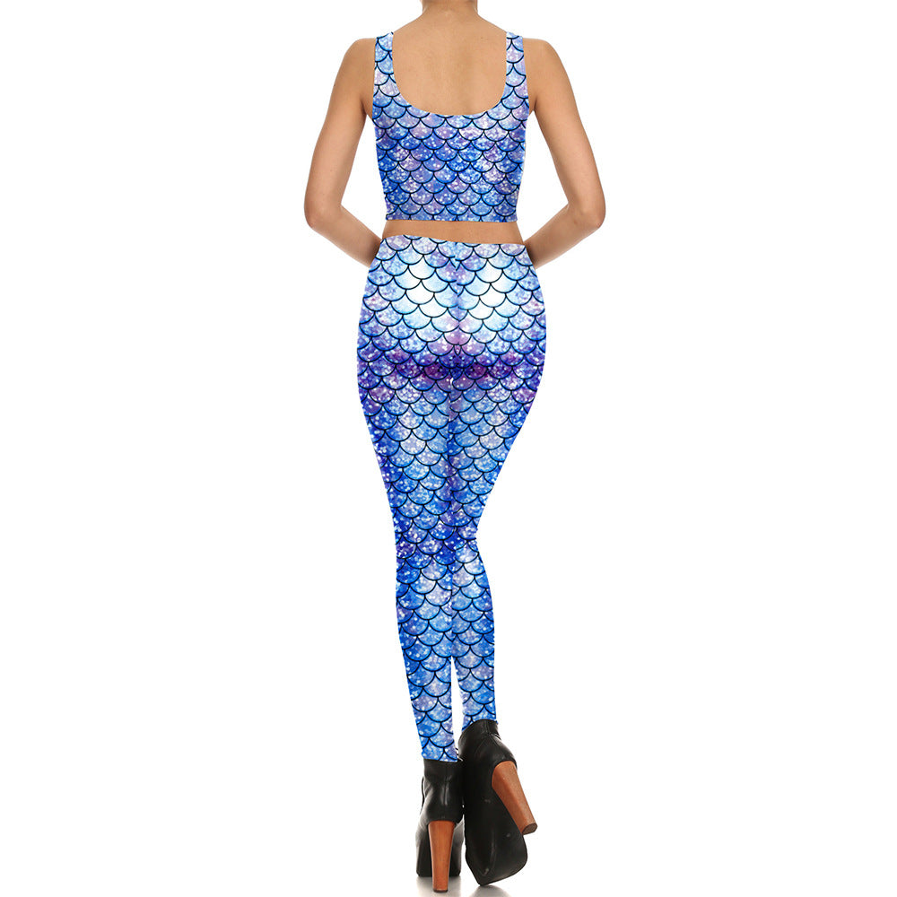 Mermaid Scale 3D Printing Suit