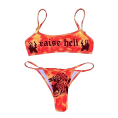 Raise Hell Bikini Set