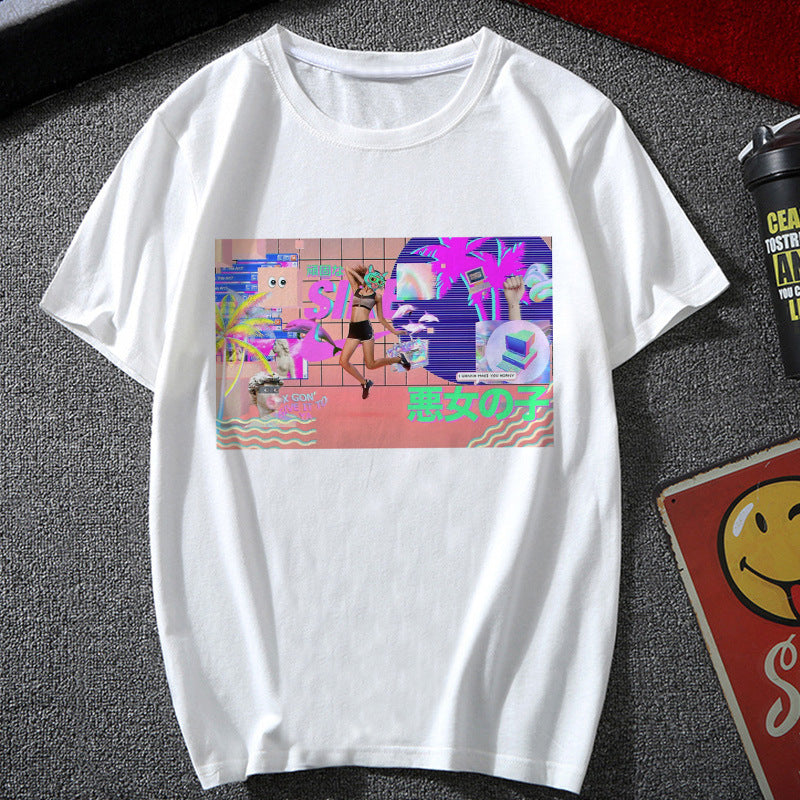 Vaporwave David Collections T-shirt