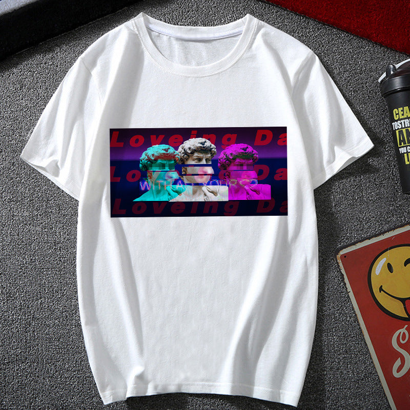 Vaporwave David Collections T-shirt