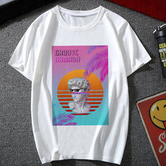 Vaporwave David Collections T-shirt