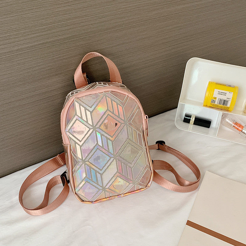 Laser Diamond Colorful Backpack