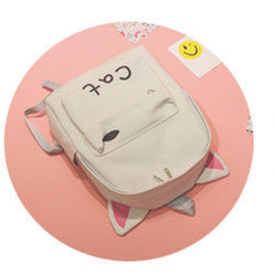 Cartoon Cat Lover Backpack